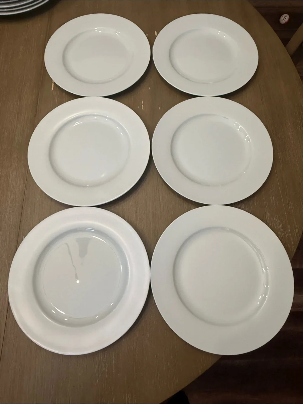 Mikasa delray gray salad Plates - Set of 6